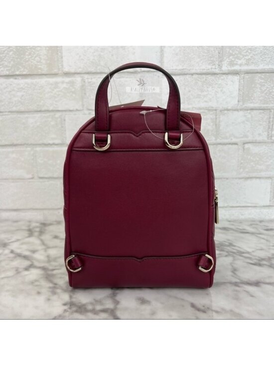 Kate Spade Natalia Burgundy Mini Convertible Leather Backpack main image 12